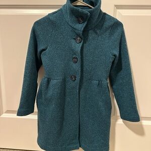 Patagonia Teal Blue Sherpa-Lined Jacket